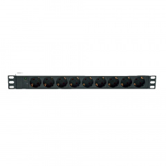 Сетевой фильтр Kingda KD-GER(16)N1009WKPB19A-C14 9 розеток 19" Шепетівка