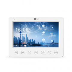 Комплект видеодомофона Neolight NeoKIT FHD Pro Silver: видеодомофон 7" с детектором движения и 2 Мп видеопанель Сумы