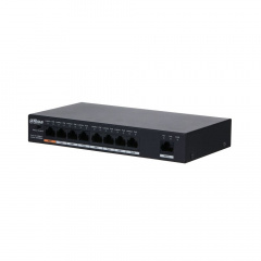 Некерований 9-портовий PoE комутатор Dahua DH-PFS3009-8ET1GT-96 з 8 портами PoE Чернівці