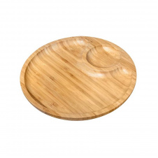 Фото - Блюдо Wilmax Bamboo круглое 35,5 см - 2 секции 771045 WL Блюдо Wilmax Bamboo круглое 35,5 см - 2 секции 771045 WL