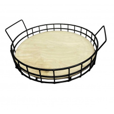 Таця DECOR ART 35*35*6 см Чорний 65984576/1001