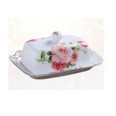 Маслянка фарфорова "Бант" 18,8*13,5 см S&T 22500