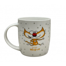 Чашка фарфоровая 360 мл JUST HAPPY Limited Edition MCO23-1