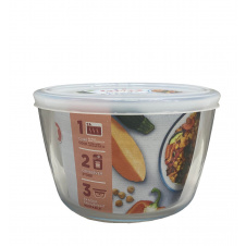 Контейнер скляний з кришкою 1,1 л Pyrex Cook&Freez 154P001