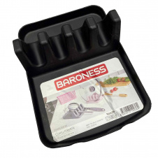 Подставка для кухонных аксессуаров 18х13,5 см Baroness 10036 черный