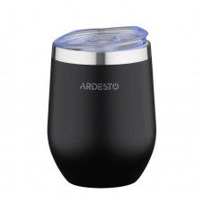 Термокухоль з нержавіючої сталі 350 мл Ardesto Compact Mug AR2635MMB Black