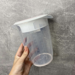 Емкость для смешивания с пластиковой крышкой 1 л Akay Plastik AK567 Тернополь