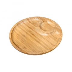Блюдо Wilmax Bamboo кругла 35,5 см - 2 секції 771045 WL Луцьк