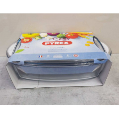 Гусятница 6,5 л прямоугольная с крышкой Pyrex 466A000 Вишневое