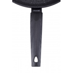 Сковорода алюмінієва із антипригарним покриттям 30 см Kamille black marble KM-4133 Харків