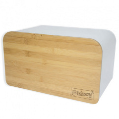 Хлебница Maestro с откидной крышкой MR-1770 Ладан