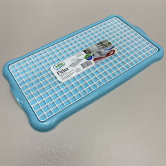 Сушка для посуду 22,4х40,5х1,6 см Hobby Life 04 1311 блакитний з білим Київ