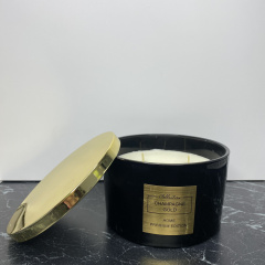 Ароматическая свеча Pepco Home Premium Edition Champagne Gold 13,5х8 см 79665 Кропивницкий