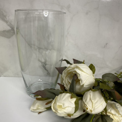 Ваза стеклянная 25 см Trendglass Rona 35700 Кропива