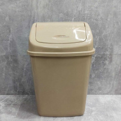 Ведро для мусора с крышкой 5 л кремовое Алеана 122061 Днепр