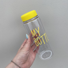 Пляшка для води My Bottle з чохлом 500 мл прозоро-жовтий 500-500 Вінниця