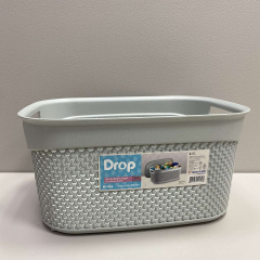 Кошик з кришкою 33х24х16,5 см 9 л Ucsan Plastik М-1164 сірий Ужгород