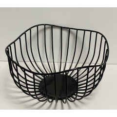 Кошик для фруктів DECOR Хвиля 25х24,5х13 см 1005 чорний Дніпро