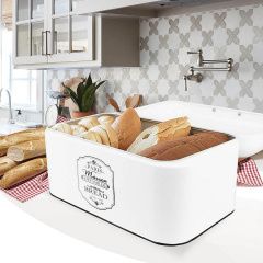 Хлібниця металева 42х24,8х16,5 см Paris Maison Maestro MR-1771 Стрий