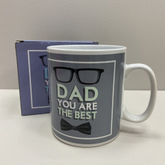 Чашка керамічна 800 мл "Dad you are the best" XXL OLens 102-018 Київ
