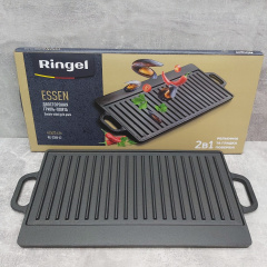 Сковорода плита-гриль чавунна 42х23х1.5 см RINGEL Essen RG-2308-42 Токмак