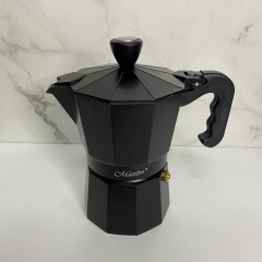 Гейзерная кофеварка алюминиевая 150 мл Maestro MR-1666-300-2 Black Черкассы