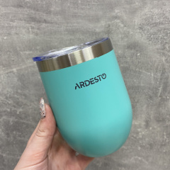 Термокухоль з нержавіючої сталі 350 мл Ardesto Compact Mug AR2635MMS Blue Київ
