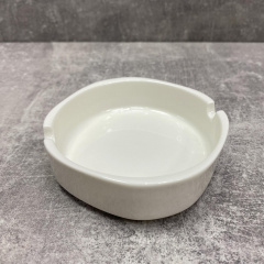 Пепельница фарфоровая 10 см Stenson MC3236 White Херсон