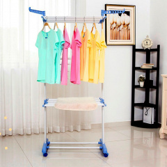 Сушарка органайзер для речей Spray Painting Clothes Hanger до 40 кг 364 CR Луцьк