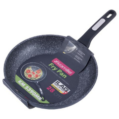 Сковорода антипригарна Kamille 280 мм Ilag Black Marble (5390MR) Київ