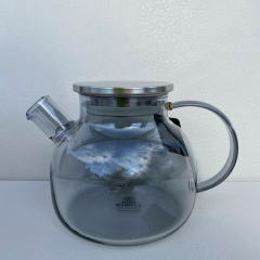 Чайник для заварювання 950 мл з металевою кришкою Wilmax Thermo Smoky Grey 8888100002 Хмельницький