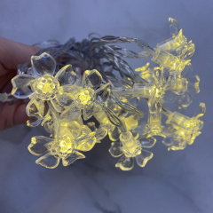 Гірлянда світлодіодна "Квіти" 4 м 20 LED на батарейках 2АА Stenson M48232 Херсон