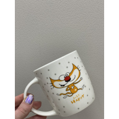 Чашка фарфоровая 360 мл JUST HAPPY Limited Edition MCO23-1 Бердичев