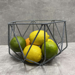 Кошик для фруктів DECOR ART Ікс19х19х15 см сірий мармур 31052017/1009 Бердичів