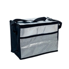 Термосумка Easy Gifts 36х25х29 см серебристо-черный Stenson R28798 Херсон