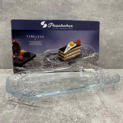 Блюдо скляне 30*27,8*3 см Pasabahce Timeless 54188 Київ