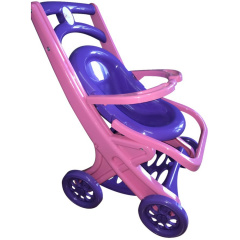Коляска для ляльок Doloni Toys рожево-фіолетова 0122/02 Ірпінь