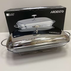 Марміт із кришкою 3 л Ardesto Black Mars AR2415FW Коростень