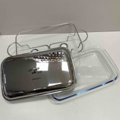 Марміт із кришкою 3 л Ardesto Black Mars AR2415FW Коростень