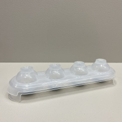 Форма для льоду та фруктів 26х7х5,5 см Titiz Plastik AP-9510 прозорий з блакитним Чернігів