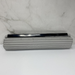 Запаска до швабри PVA з віджимом 27 см сіра м'яка ECo Fabric EF-2527-SG Веселе