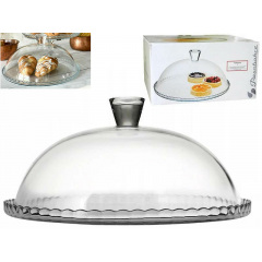 Блюдо зі скляною кришкою-ковпаком d-32 см Patisserie Pasabahce PS 95198 Кропивницький