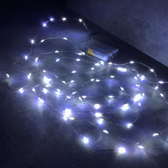 Гірлянда світлодіодна A-PLUS НА БАТАРЕЙКАХ 4 м 80 діодів LED, білий колір Черкаси