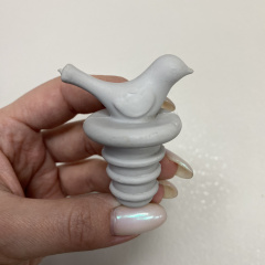 Пробка силиконовая для бутылки Bird Stenson 50808 серый Ирпень