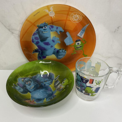 Набір дитячого столового посуду 3 предмети Luminarc Monsters University P9261 Миколаїв