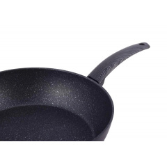 Сотейник алюмінієвий з антипригарним покриттям Black Marble 32*8.5 см Kamille KM-4137 Виноградів