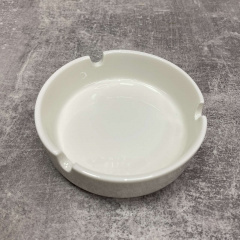 Пепельница фарфоровая 10 см Stenson MC3237 White Черновцы