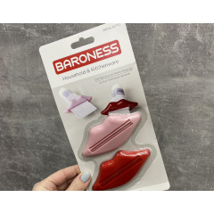 Набор зажимов для тюбика 2 шт Baroness "Lips" 10770 Киев