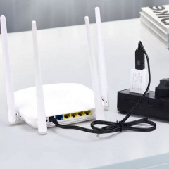 Кабель підвищення напруги BASEUS 12 V для WI-Fi роутера від повербанка USB DC Львів