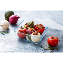 Форма для запекания с крышкой 16х15 см Pyrex CookFreez 218P001 Львов